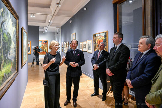Wystawa, Vilnus, Wilno, Majchrowski, Gliński, MNK, 2023, Vilne, otwarcie, Muzeum Narodowe