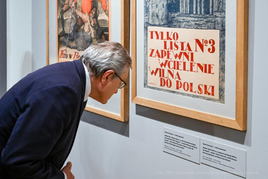 Wystawa, Vilnus, Wilno, Majchrowski, Gliński, MNK, 2023, Vilne, otwarcie, Muzeum Narodowe