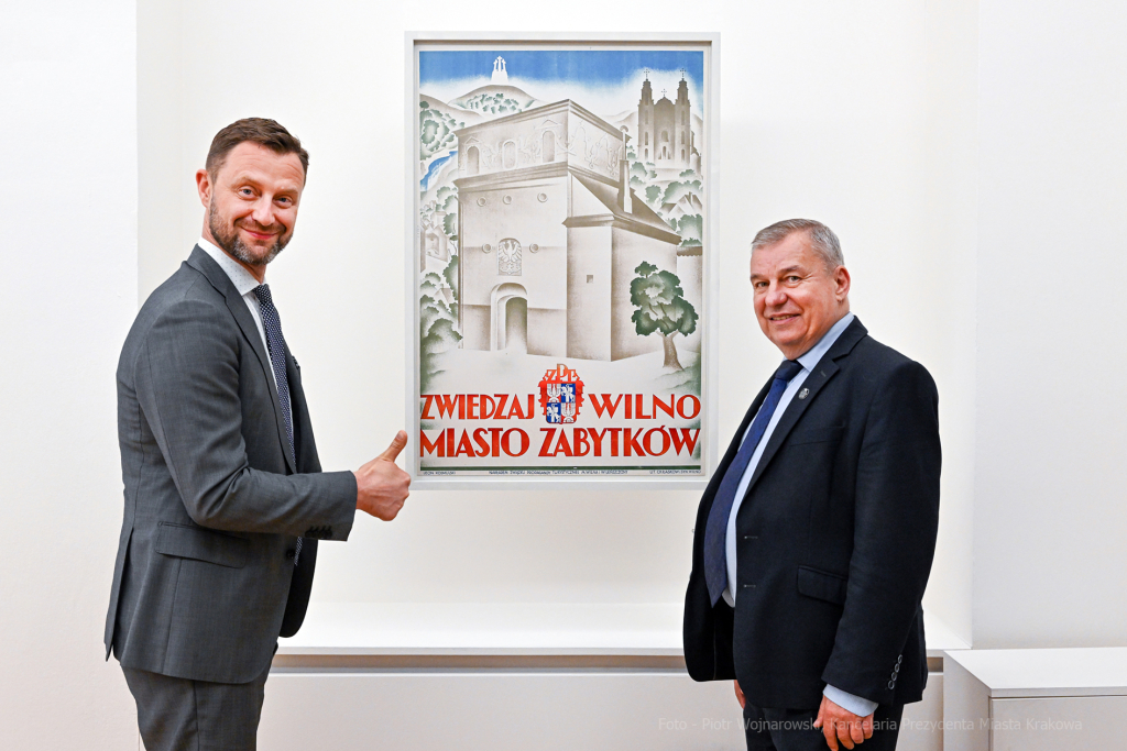 Wystawa, Vilnus, Wilno, Majchrowski, Gliński, MNK, 2023, Vilne, otwarcie, Muzeum Narodowe  Autor: P. Wojnarowski