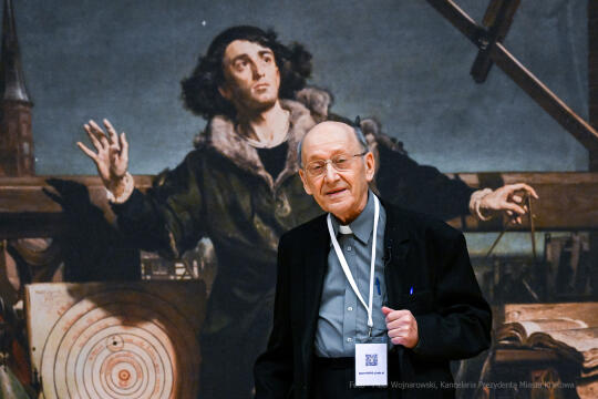 Kopernik, Muzyk, Heller, Popiel, UJ, Auditorium Maximum, Światowy, Kongres, Kopernikański, Kraków