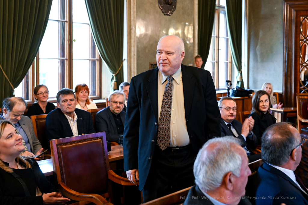 dsc_3015.jpg-MPEC, konferencja, środki, POIiŚ, Marian, Łyko, Majchrowski  Autor: P. Wojnarowski