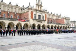 Krakowska Straż Pożarna, jubileusz, 150 lat, Rynek, Majchrowski, Bartkowiak, Kmita, Knapik, obchod