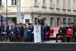 Krakowska Straż Pożarna, jubileusz, 150 lat, Rynek, Majchrowski, Bartkowiak, Kmita, Knapik, obchod