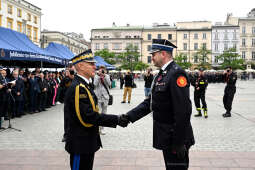 Krakowska Straż Pożarna, jubileusz, 150 lat, Rynek, Majchrowski, Bartkowiak, Kmita, Knapik, obchod