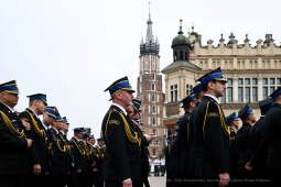 Krakowska Straż Pożarna, jubileusz, 150 lat, Rynek, Majchrowski, Bartkowiak, Kmita, Knapik, obchod