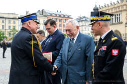 Krakowska Straż Pożarna, jubileusz, 150 lat, Rynek, Majchrowski, Bartkowiak, Kmita, Knapik, obchod