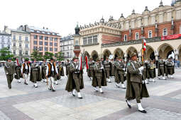 Krakowska Straż Pożarna, jubileusz, 150 lat, Rynek, Majchrowski, Bartkowiak, Kmita, Knapik, obchod