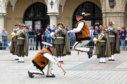 Krakowska Straż Pożarna, jubileusz, 150 lat, Rynek, Majchrowski, Bartkowiak, Kmita, Knapik, obchod