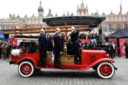 Krakowska Straż Pożarna, jubileusz, 150 lat, Rynek, Majchrowski, Bartkowiak, Kmita, Knapik, obchod