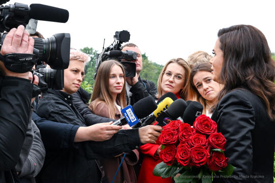 A.P. Kaczmarek, muzyk, gwiazda, żona, Bulwar, Czerwieński, odsłonięcie, Majchrowski, Twardowska-