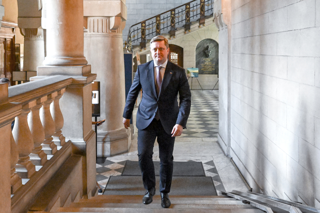 Ambasador, Ukraina, Konsul, Wasyl, Zwarycz, Konsul, Wiaczesław, Wojnarowśkyj, Majchrowski, wizyta  Autor: P. Wojnarowski