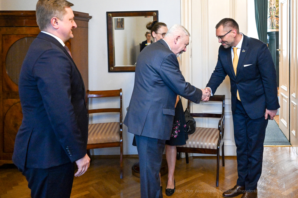 Ambasador, Ukraina, Konsul, Wasyl, Zwarycz, Konsul, Wiaczesław, Wojnarowśkyj, Majchrowski, wizyta  Autor: P. Wojnarowski