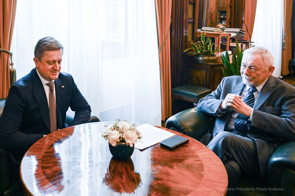 Ambasador, Ukraina, Konsul, Wasyl, Zwarycz, Konsul, Wiaczesław, Wojnarowśkyj, Majchrowski, wizyta  Autor: P. Wojnarowski