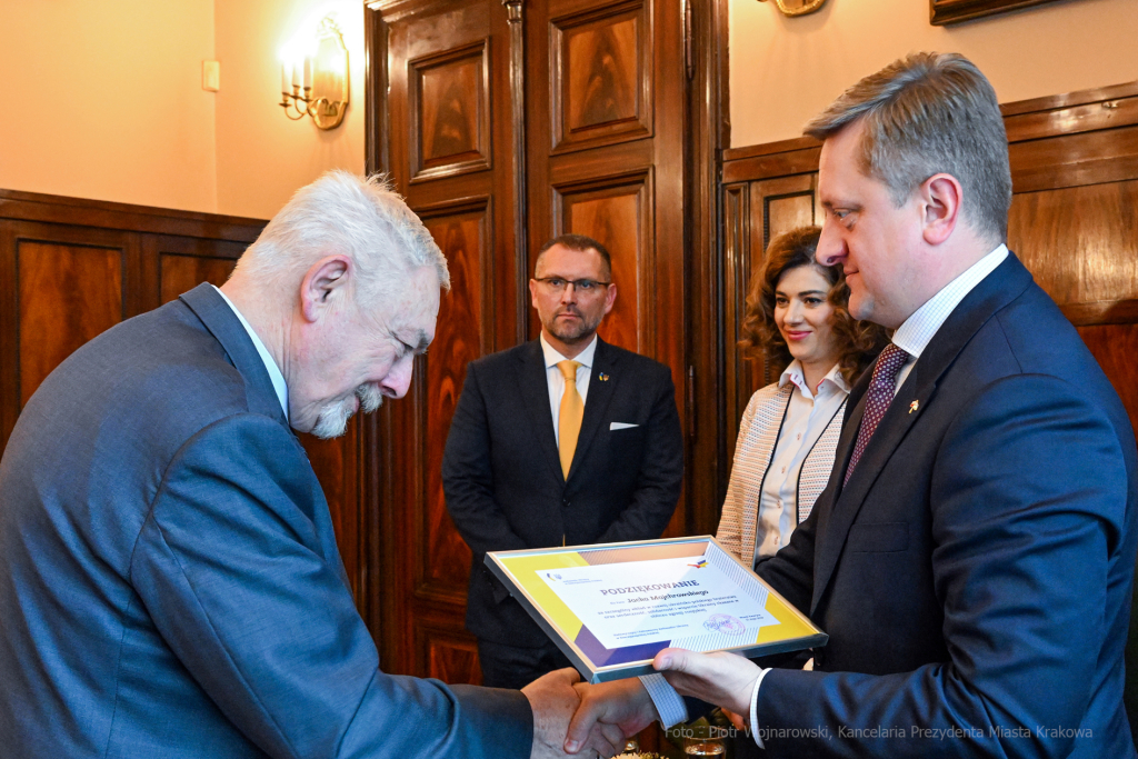 Ambasador, Ukraina, Konsul, Wasyl, Zwarycz, Konsul, Wiaczesław, Wojnarowśkyj, Majchrowski, wizyta  Autor: P. Wojnarowski