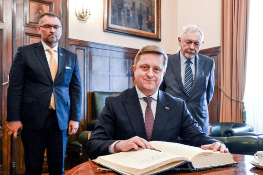 Ambasador, Ukraina, Konsul, Wasyl, Zwarycz, Konsul, Wiaczesław, Wojnarowśkyj, Majchrowski, wizyta