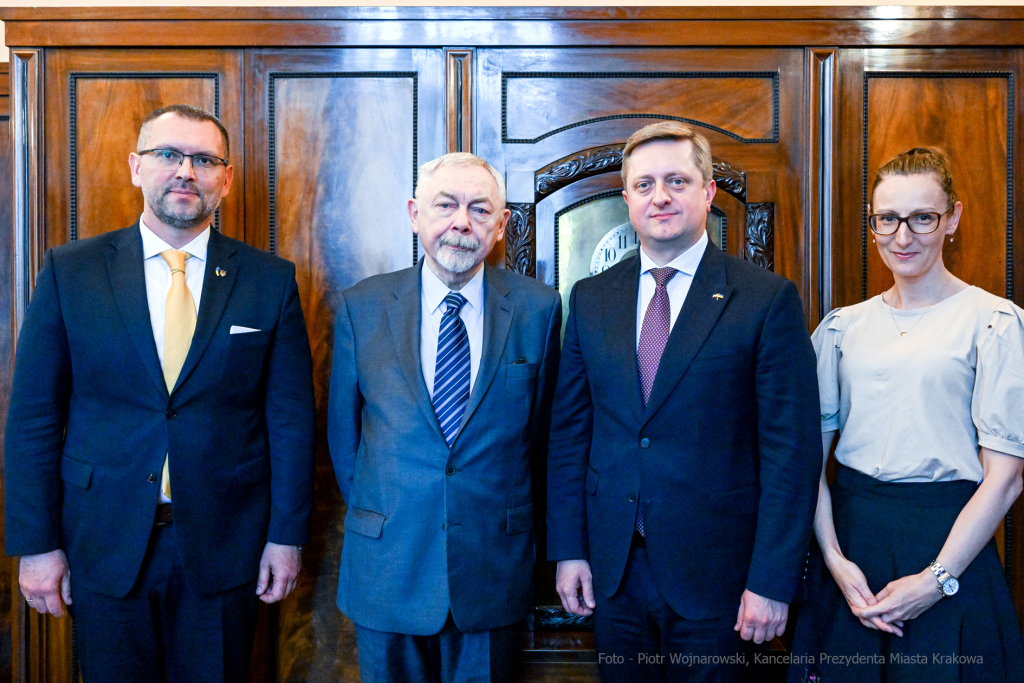 Ambasador, Ukraina, Konsul, Wasyl, Zwarycz, Konsul, Wiaczesław, Wojnarowśkyj, Majchrowski, wizyta  Autor: P. Wojnarowski