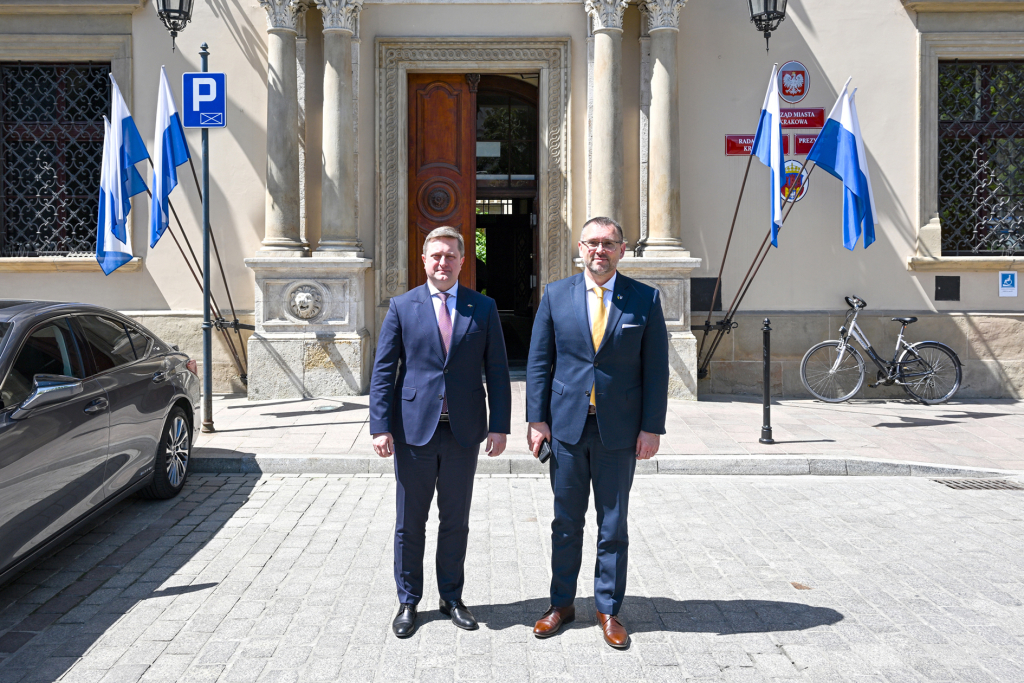 Ambasador, Ukraina, Konsul, Wasyl, Zwarycz, Konsul, Wiaczesław, Wojnarowśkyj, Majchrowski, wizyta  Autor: P. Wojnarowski