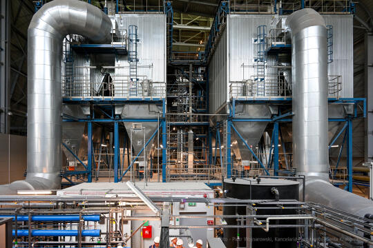 spalarnia, śmieci, Ekospalarnia, prezentacja, instalacja, Kosmider, Trzmiel, odzysk, ciepło