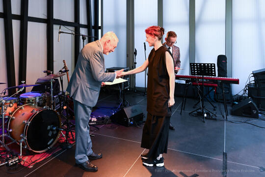 dsc_2201.jpg-stypendia, twórcze, artyści, KTO, Majchrowski, uroczystość, wręczenie