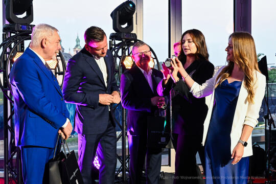 przyjęcie, bankiet, Igrzyska, Europejskie, 2023, ICE, rzeźba, powitanie, Majchrowski