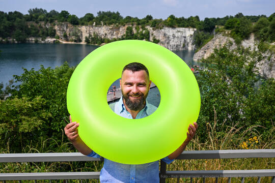 Zakrzówek, baseny, kąpielisko, otwarcie, Kosiniak, Wassermann, WOPR, Muzyk