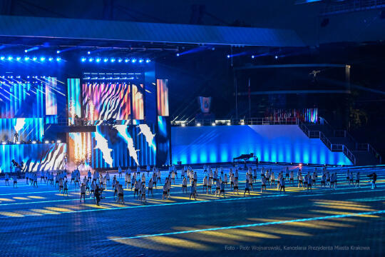 otwarcie, Igrzyska, Europejskie, Wisła, stadion, Rejmana, sport, sportowcy, Małopolska