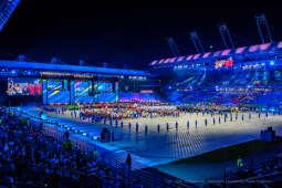 otwarcie, Igrzyska, Europejskie, Wisła, stadion, Rejmana, sport, sportowcy, Małopolska