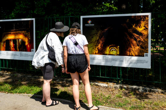 UNESCO, wystawa, Hiszpania, Park Jordana, ambasador, fotografia, Kośmider,  Juan, Sandoval, Mendiol