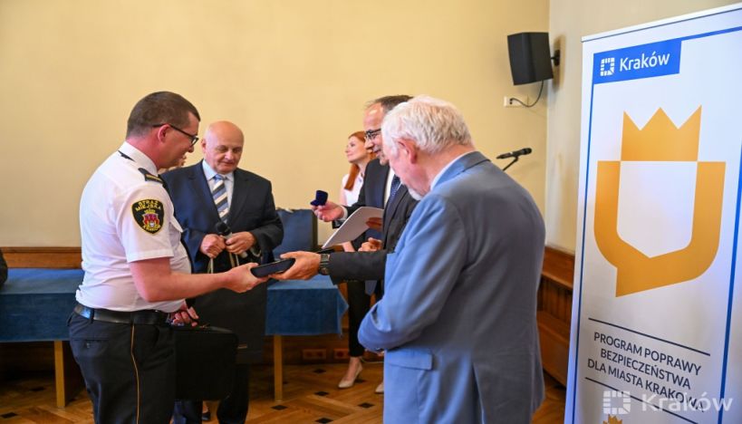 Marcin Dudzik laureatem nagrody „Bezpieczny Kraków” za 2022 rok