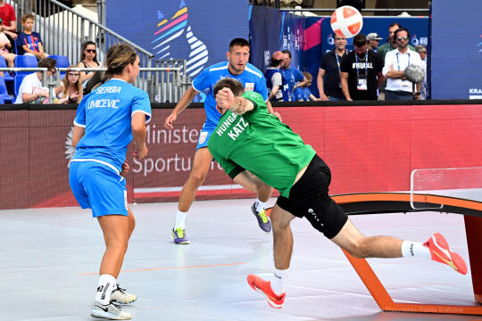 umk_2084.jpg-Teqball, Rynek Główny, Kraków, Igrzyska, Europejskie, Kozioł, finał, finały