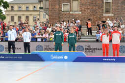 umk_2573.jpg-Teqball, Rynek Główny, Kraków, Igrzyska, Europejskie, Kozioł, finał, finały