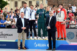 umk_2898.jpg-Teqball, Rynek Główny, Kraków, Igrzyska, Europejskie, Kozioł, finał, finały