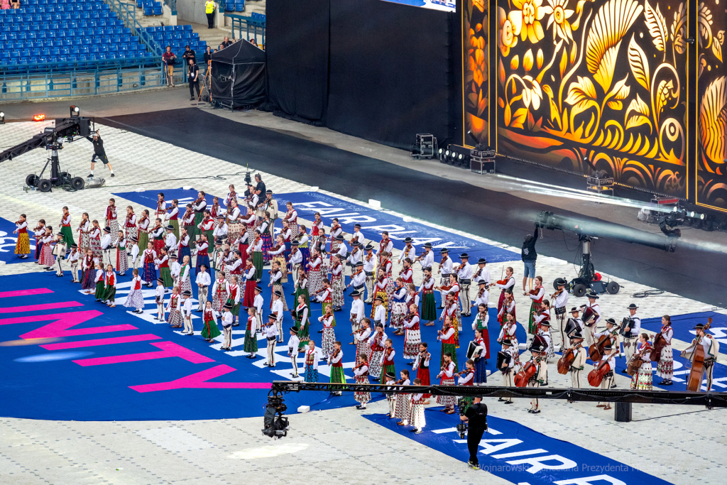 zakończenie, Igrzyska, Europejskie, Wisła, stadion, Majchrowski, Kozłowski, Kapralos  Autor: P. Wojnarowski