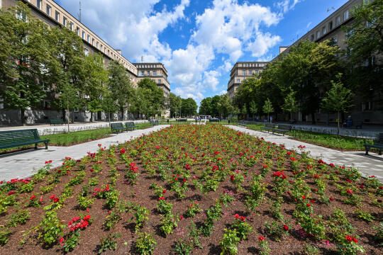 Nowa Huta, Aleja Róż, renowacja, otwarcie, Majchrowski, Laskus