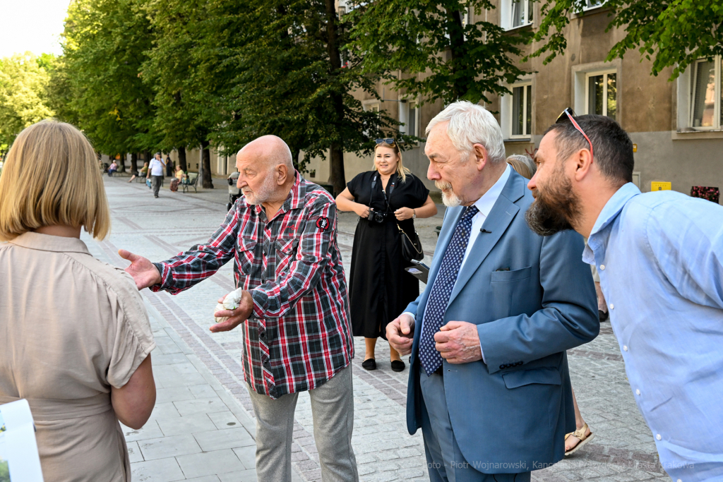 Nowa Huta, Aleja Róż, renowacja, otwarcie, Majchrowski, Laskus  Autor: P. Wojnarowski