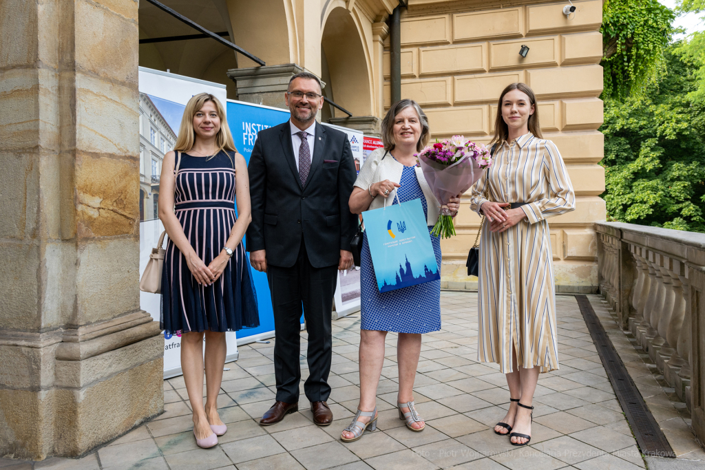 umk_5857.jpg-Anne Schmidt-Riou, Willa Decjusza, pożegnanie, konsul, Majchrowski, Francja  Autor: P. Wojnarowski