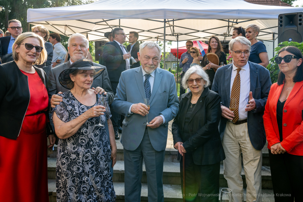 umk_6706.jpg-Anne Schmidt-Riou, Willa Decjusza, pożegnanie, konsul, Majchrowski, Francja  Autor: P. Wojnarowski