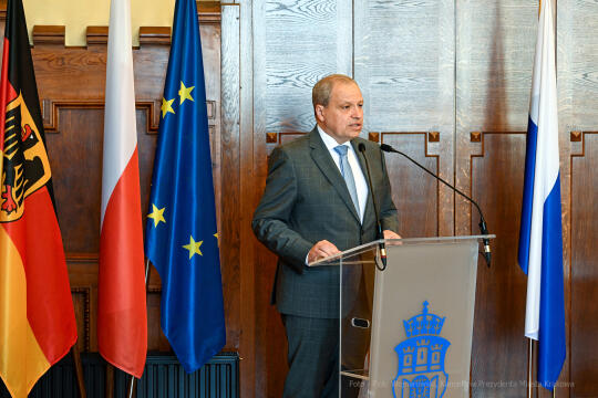 Niemcy, konsul, wielki krzyż, odznaczenie, Majchrowski, Wielki Krzyż Zasługi Orderu Zasługi Repu