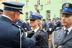 awanse,  Fryczek, Kraków, Mały Rynek, odznaczenia, pokrywa, Policja, święto policji, Nowak