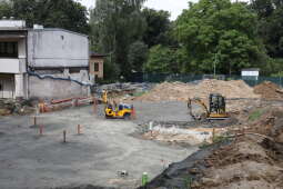 Kończą się roboty ziemne związane z budową nowego pawilonu w krakowskim ogrodzie zoologicznym.