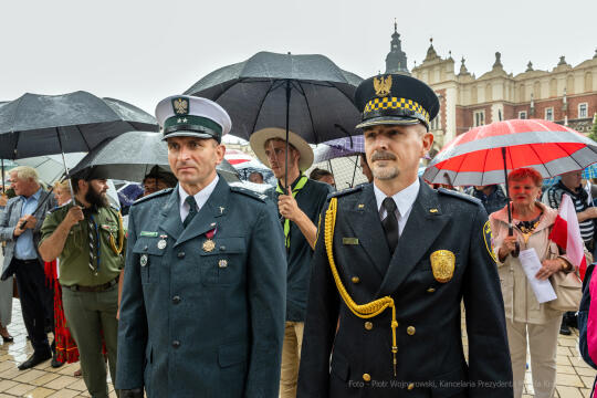 1 sierpnia, rocznica Powstania Warszawskiego, Rynek Główny, godzina W