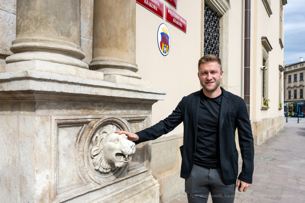 Błaszczykowski, Honoris Gratia, wręcznie, Majchrowski, piłkarz, Kuba, Wisła Kraków  Autor: P. Wojnarowski