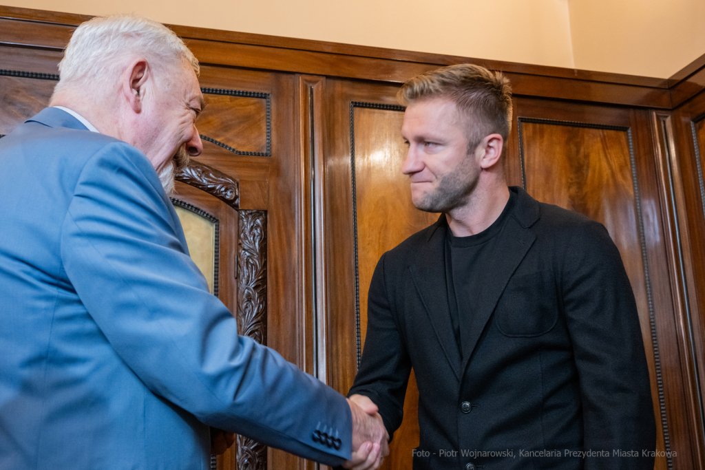 Błaszczykowski, Honoris Gratia, wręcznie, Majchrowski, piłkarz, Kuba, Wisła Kraków  Autor: P. Wojnarowski