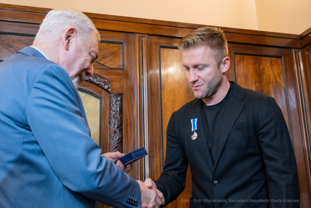 Błaszczykowski, Honoris Gratia, wręcznie, Majchrowski, piłkarz, Kuba, Wisła Kraków  Autor: P. Wojnarowski