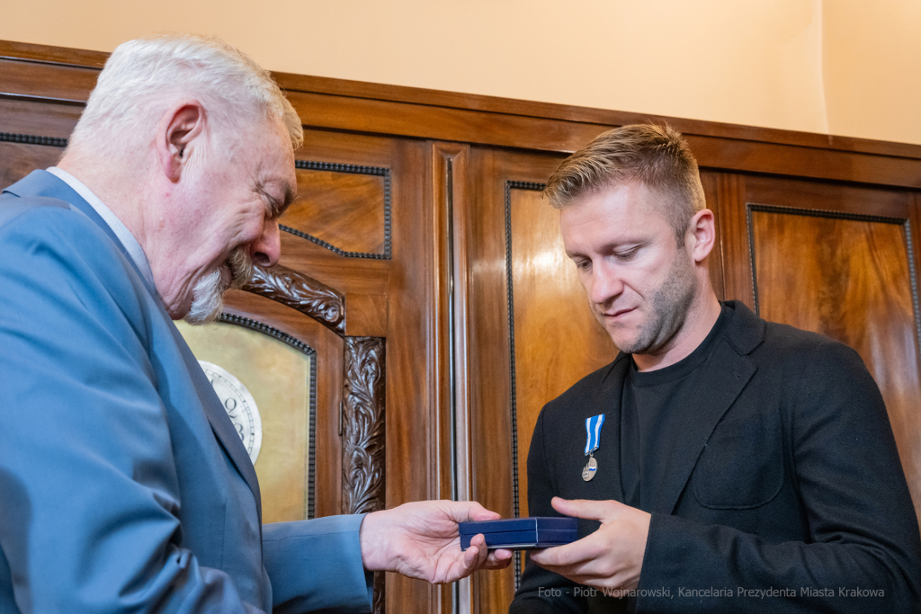 Błaszczykowski, Honoris Gratia, wręcznie, Majchrowski, piłkarz, Kuba, Wisła Kraków  Autor: P. Wojnarowski