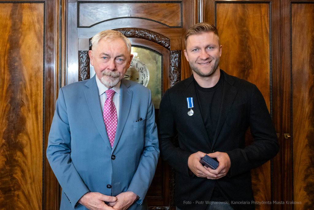 Błaszczykowski, Honoris Gratia, wręcznie, Majchrowski, piłkarz, Kuba, Wisła Kraków  Autor: P. Wojnarowski