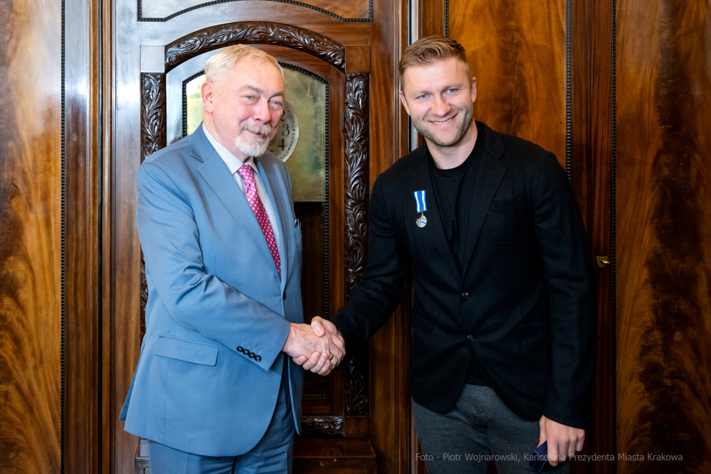 Błaszczykowski, Honoris Gratia, wręcznie, Majchrowski, piłkarz, Kuba, Wisła Kraków  Autor: P. Wojnarowski