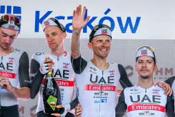 Tour de Pologne, Kraków, kolarze, Majchrowski, dekoracja, Majka, wyścig, meta, finisz, Lang