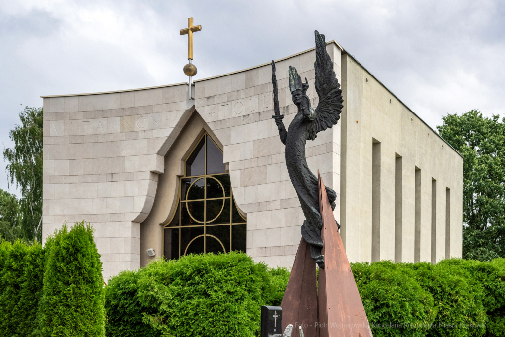 cmentarz, Kraków, pochówek, pogrzeb, Salwator, Solidarność, Starmach, Teresa, wiceprezydent  Autor: P. Wojnarowski