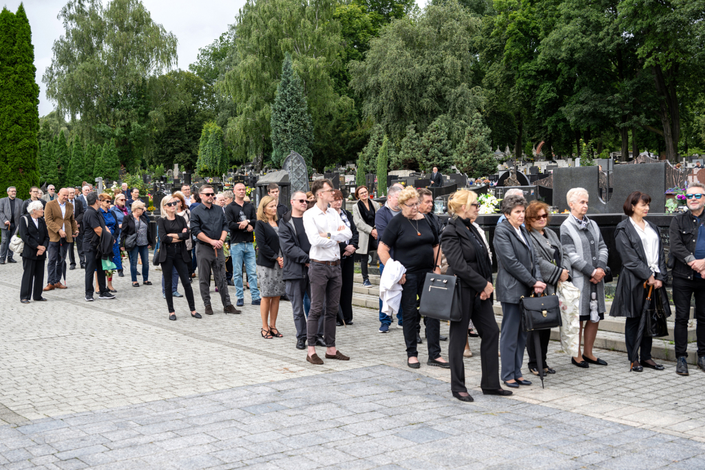 cmentarz, Kraków, pochówek, pogrzeb, Salwator, Solidarność, Starmach, Teresa, wiceprezydent  Autor: P. Wojnarowski